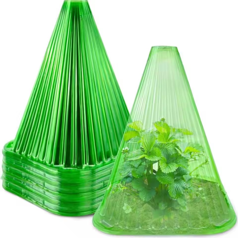 Plant Parent Tools - ฝาครอบป้องกันพืช อุปกรณ์สวนผัก อุปกรณ์เสริม ปลอกกันหอยทาก ฝาครอบต้นกล้า เครื่องมือโรงเรือนขนาดเล็กทางการเกษตร