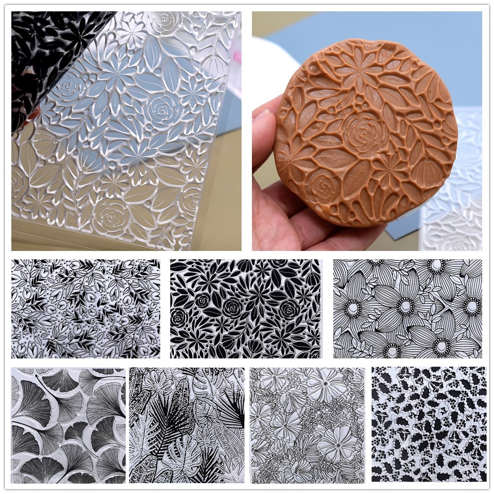 Plant Parent Tools - SNASAN Leaf ดอกไม้พืช Polymer Clay Texture