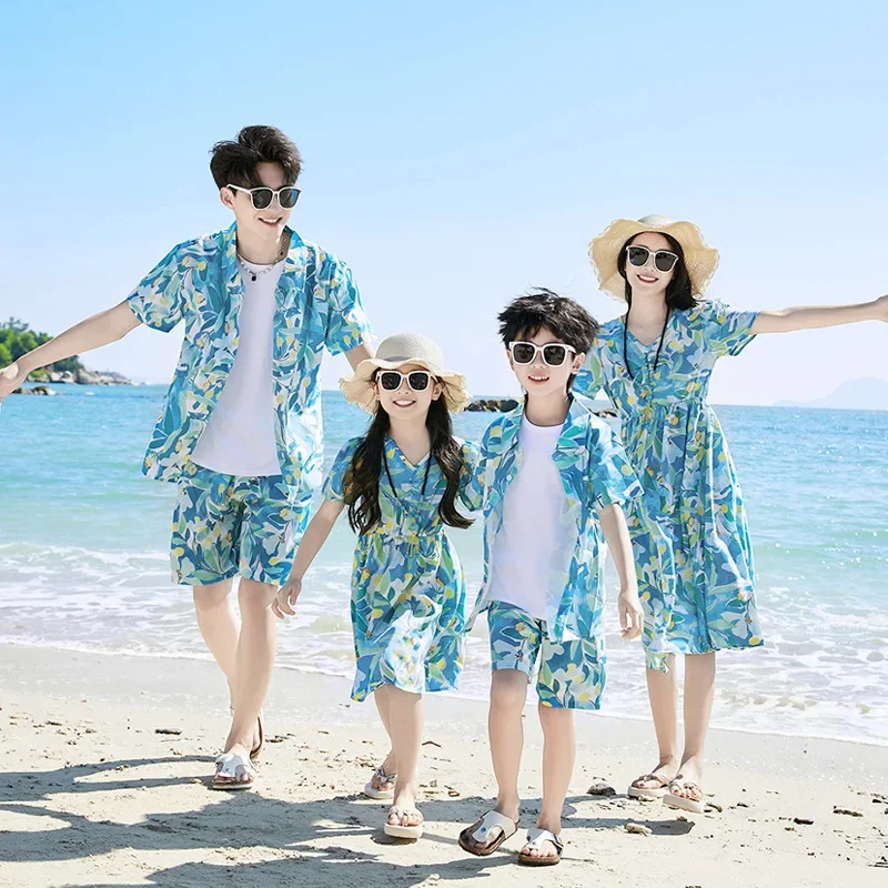 Plant Parent Clothing - ชุดเสื้อคู่พ่อแม่ลูก ชุดเที่ยวทะเล ชุดครอบครัว ชุดแม่ลูก ชุดคู่รัก ชุดเดรสเด็กผู้หญิง