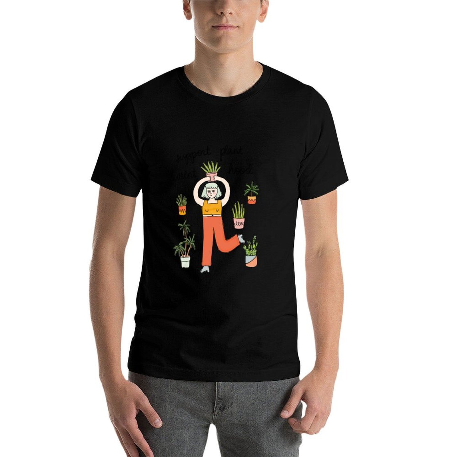 สนับสนุนการดูแลพืช - เสื้อยืดพ - Plant Parenthood บทวิจารณ์และราคา
