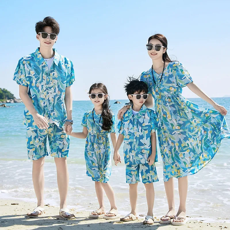 ชุดเสื้อคู่พ่อแม่ลูก ชุดเที่ยว - Plant Parent Clothing บทวิจารณ์และราคา